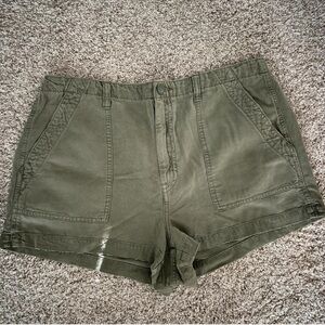 Aerie Olive Cargo Women's Shorts